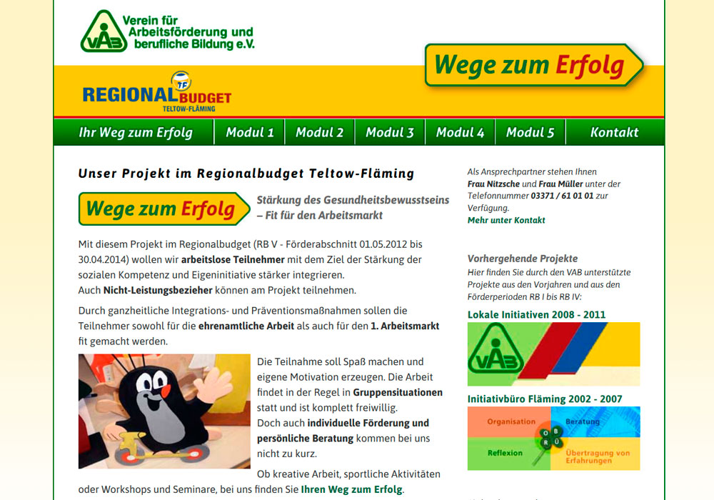 Regionalbudget Teltow-Fläming - Die Website
