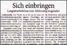 Blickpunkt-Artikel vom 15.12.2012